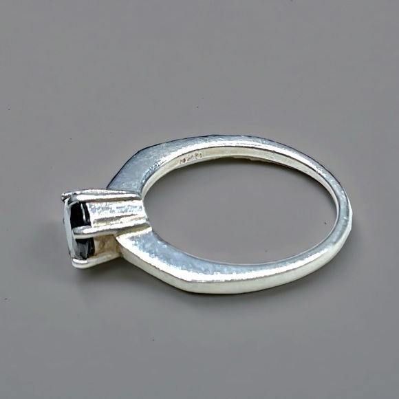 🌺Vintage Art Deco Sterling & Spinel Ring - Picture 11 of 13